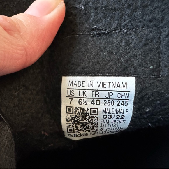 Adidas Samba Classic Black White Men's Shoes - Size 7 - Picture 5 of 6